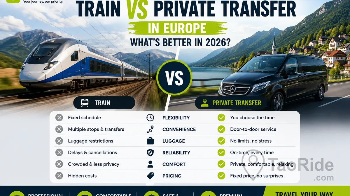 7 Most Popular Private Transfer Routes from Prague in 2026