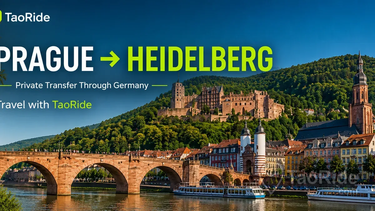 Heidelberg Castle overlooking the historic Old Town and Neckar River in Germany