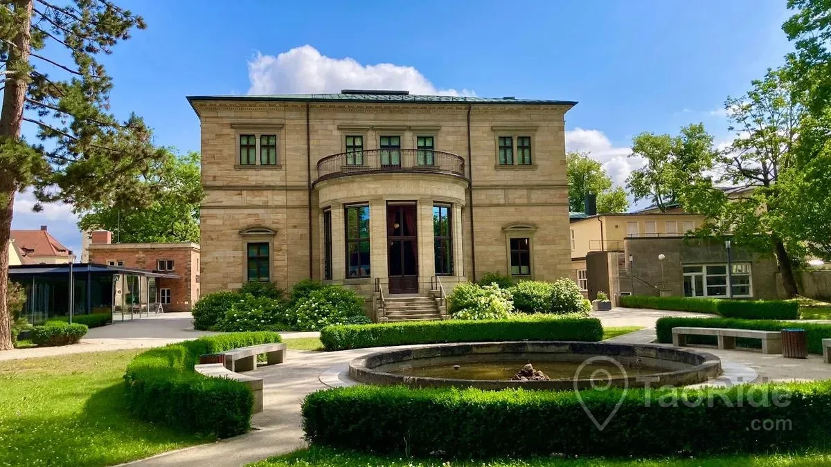 Haus Wahnfried Richard Wagner Museum in Bayreuth Bavaria