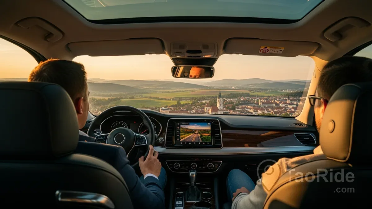 Prague to Regensburg private transfer by TaoRide