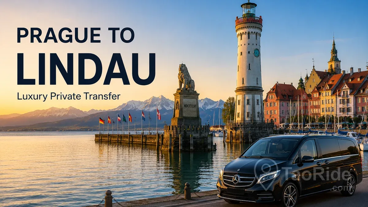 Prague to Lindau Private Transfer | Luxury Chauffeur Service