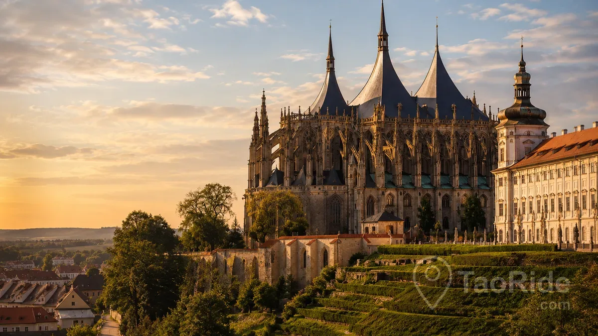 Kutna Hora St Barbara Cathedral Gothic architecture Czech Republic