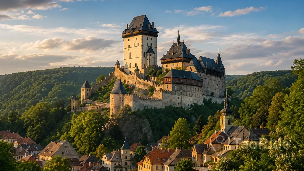 Door-to-Door Transfer Prague to Karlštejn
