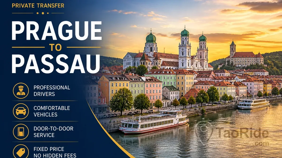 Passau old town skyline with Danube river Germany city view