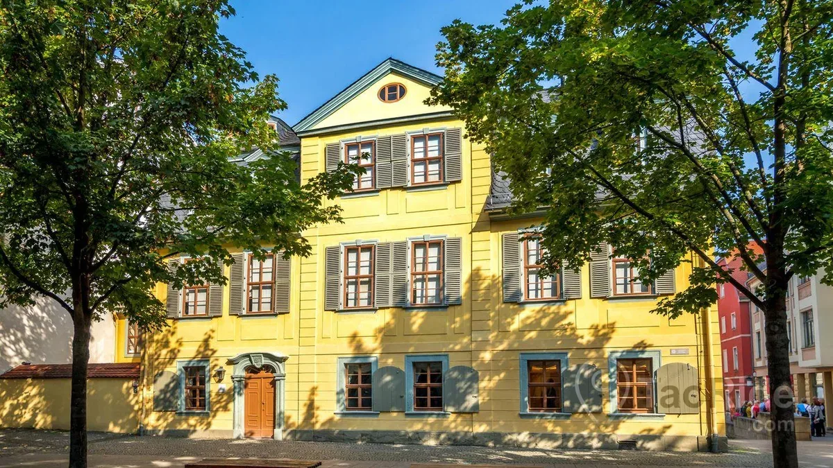 Schiller Residence historic house in Weimar Germany