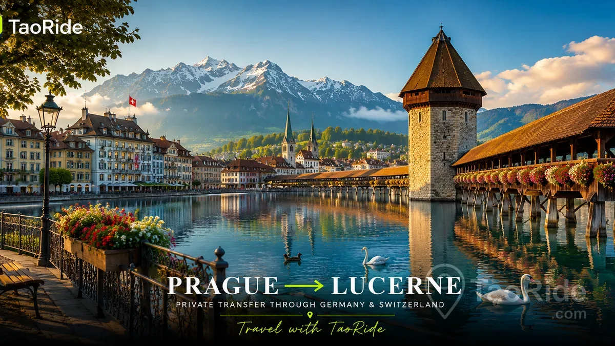 Private Transfer Prague to Lucerne  Door-to-Door Service  TaoRide