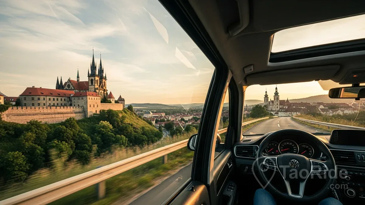 Prague to Regensburg private transfer by TaoRide